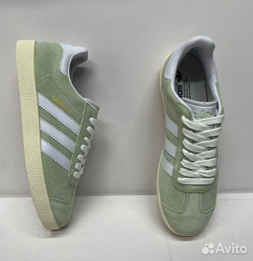 Adidas gazelle, мятный