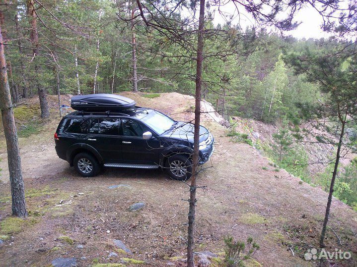 Бокс Terra Drive 480 черный мат. на Mitsubishi