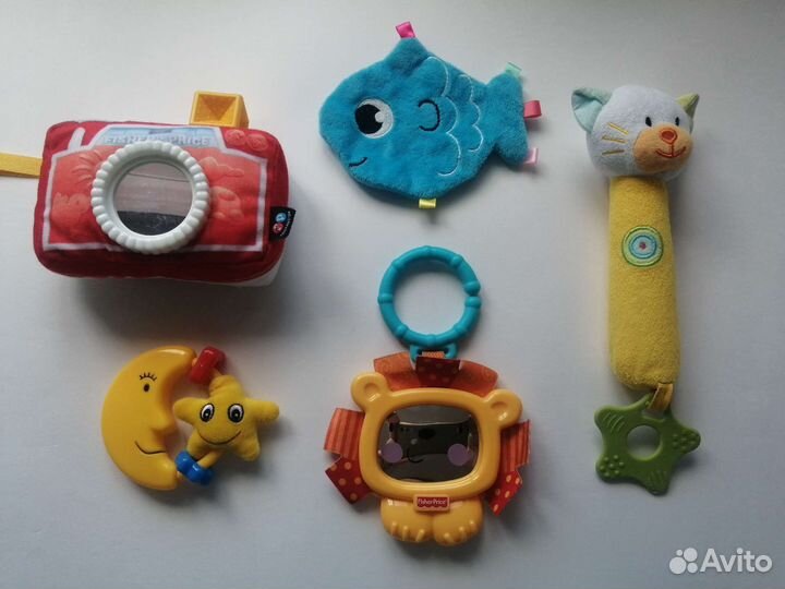 Игрушки пакетом для малышей