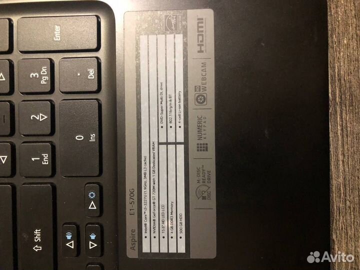 Acer aspire e1 570g