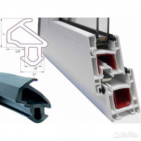 Ремонт пластиковых окон уплотнитель