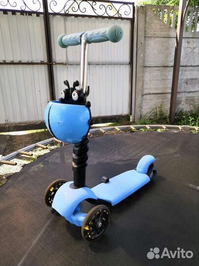 Самокат детский трехколесный бу
