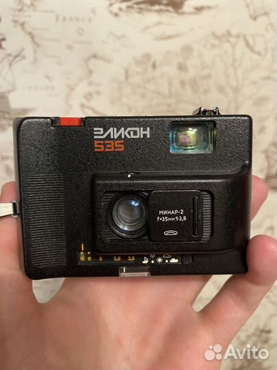 Пленочный фотоаппарат эликон 535