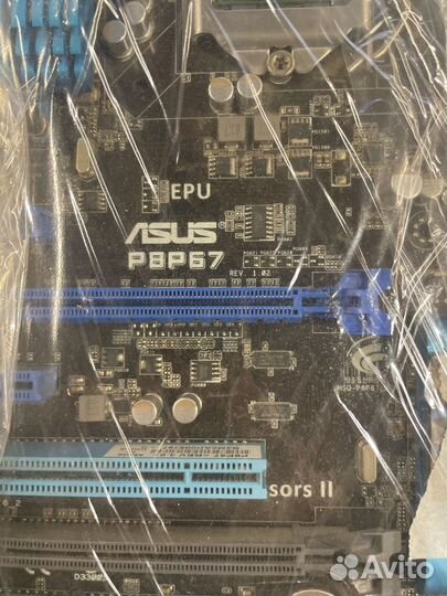 Материнская плата asus P8P67