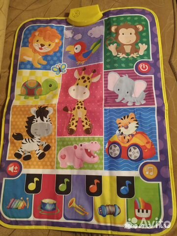 Музыкальный коврик Мои зверята