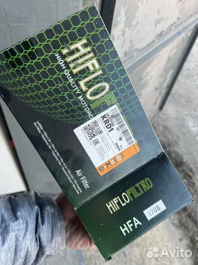 Фильтр воздушный Hiflo filtro hfa1708 для Африки