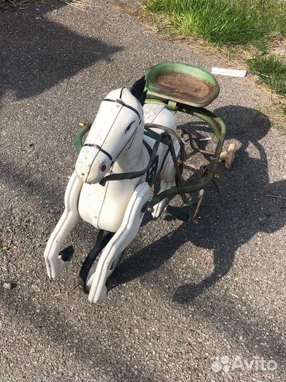 Игрушка детская Конь педальный СССР