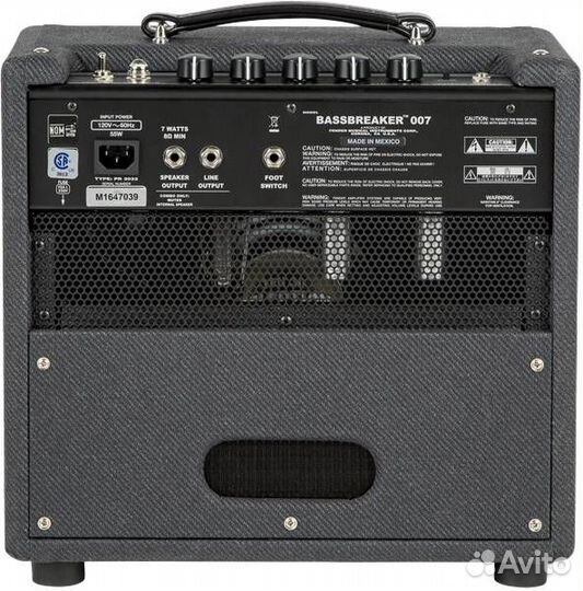 Fender Bassbreaker 007 Combo