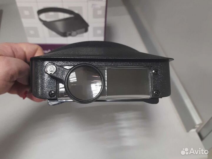 Лупа налобная