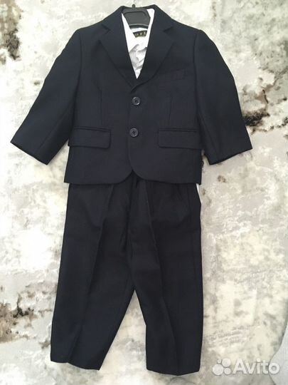 Классический костюм для мальчика, р-р 86-92
