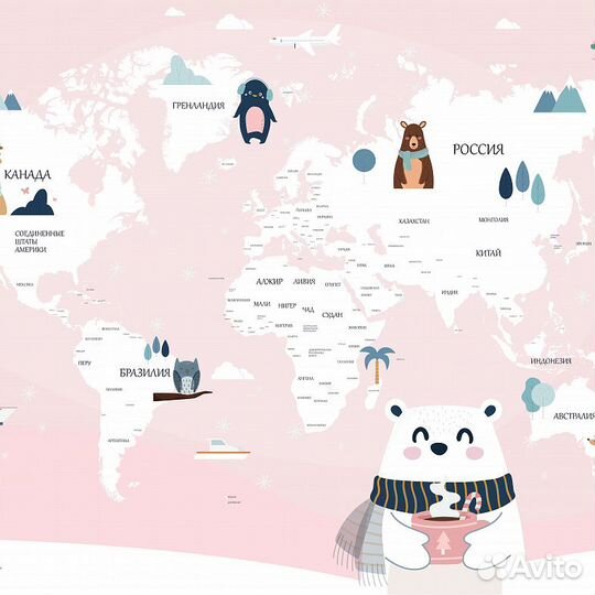 Детские фотообои 