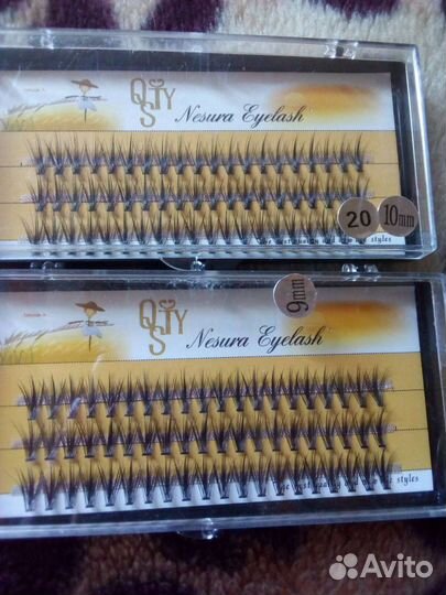 Ресницы для наращивания пучки