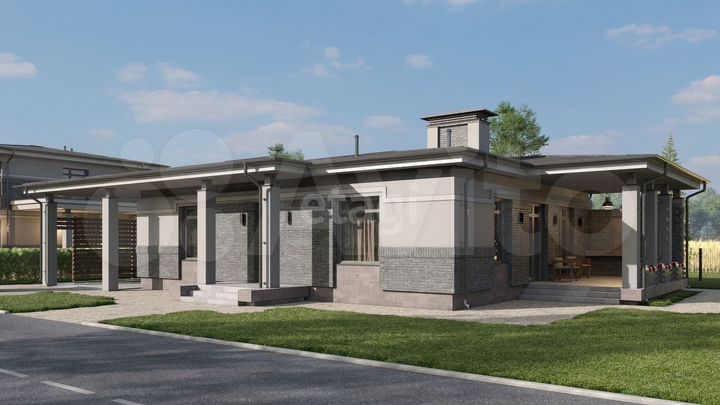 Дом 118,5 м² на участке 5 сот.