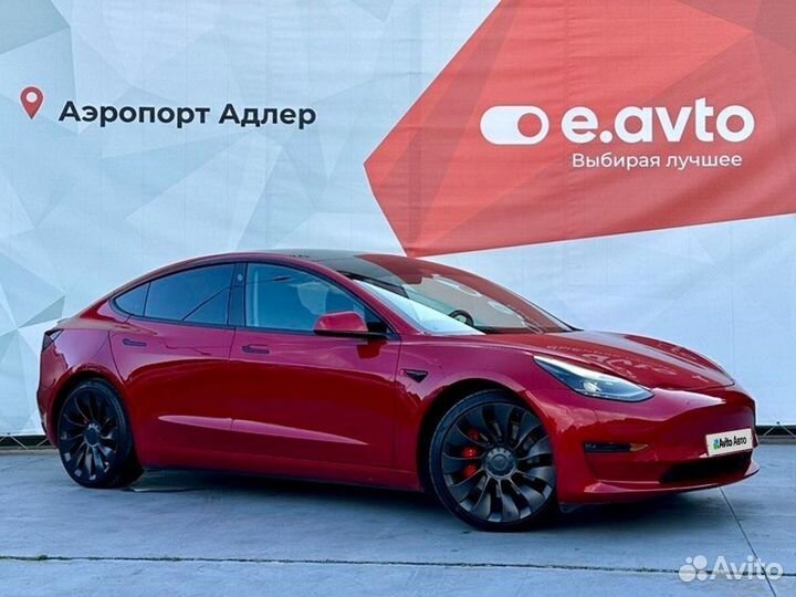 Tesla Model 3 462 л.с. AT, 2022, 56 000 км