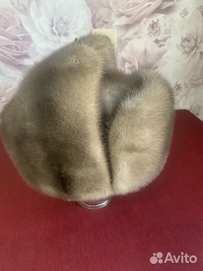 Норковая шапка мужская