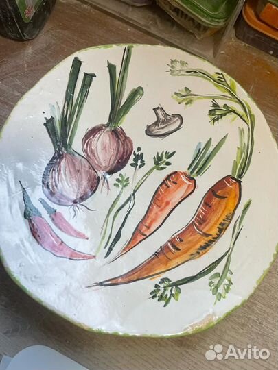 Керамика. Тарелки ручной работы