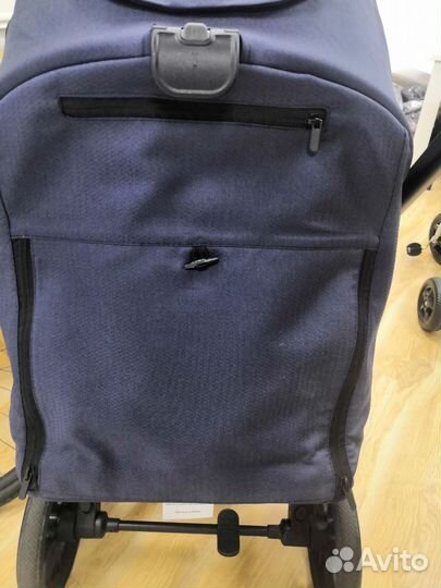 Коляска детская с перекидной ручкой Kelly, синий