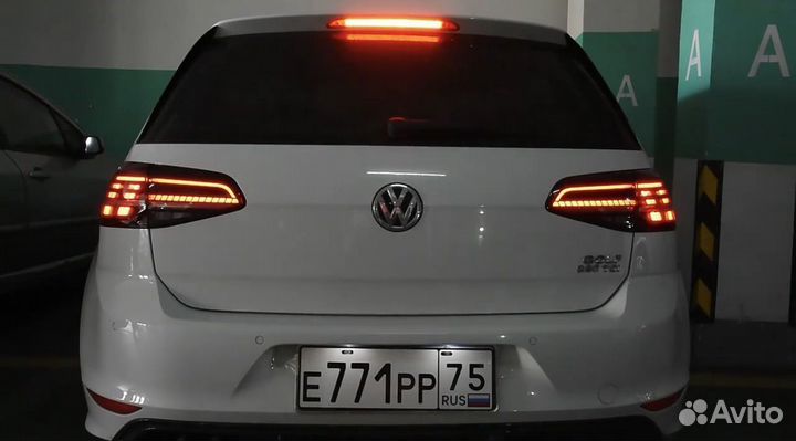 Фонари LED Volkswagen Golf 7 в стиле 7.5