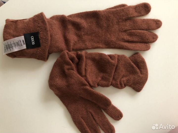 Перчатки женские ангора