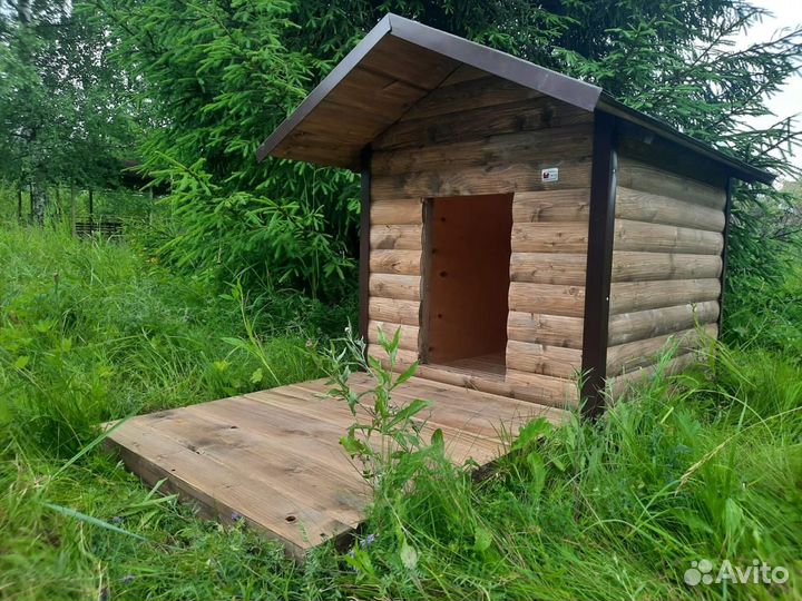 Зимняя будка для собаки 