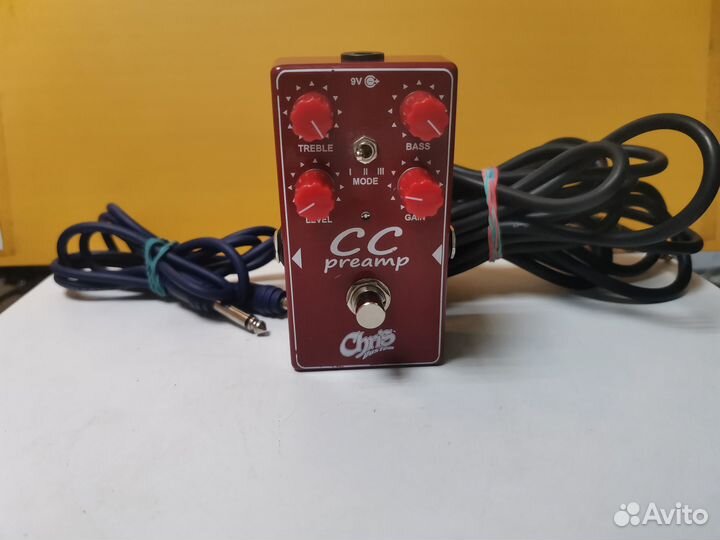 Педаль Chris Custom CC-preamp Overdrive/Distortion