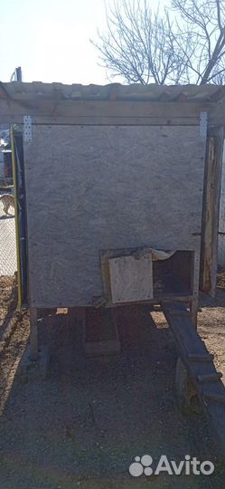 Курятник на 10 кур зимний