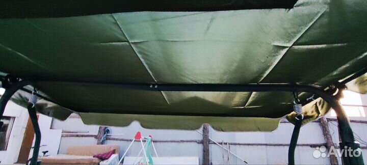 Качели садовые 3 местные новая