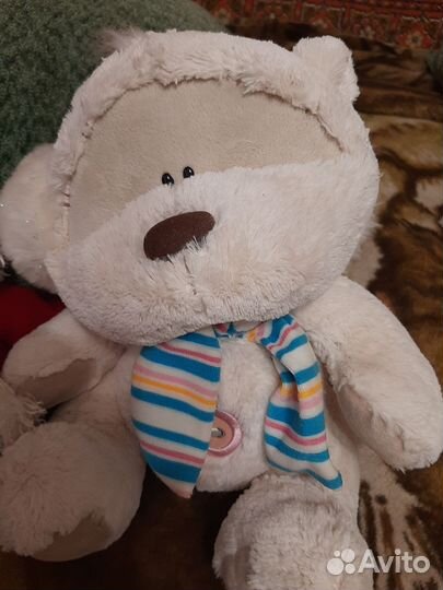 Мягкие игрушки пакетом мишки