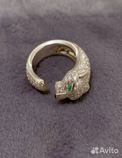 Золотое кольцо Cartier 10 гр 2.25 ct