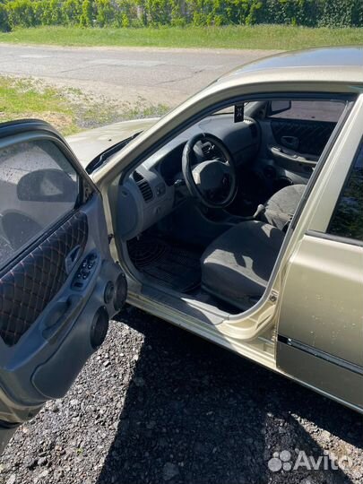 Hyundai Accent 1.5 МТ, 2003, 407 700 км