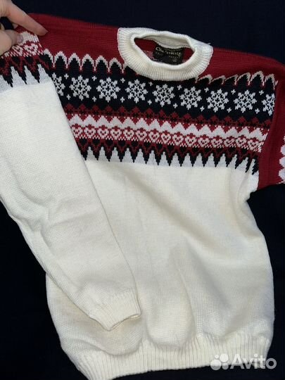 Новый свитер австралийская шерсть винтаж