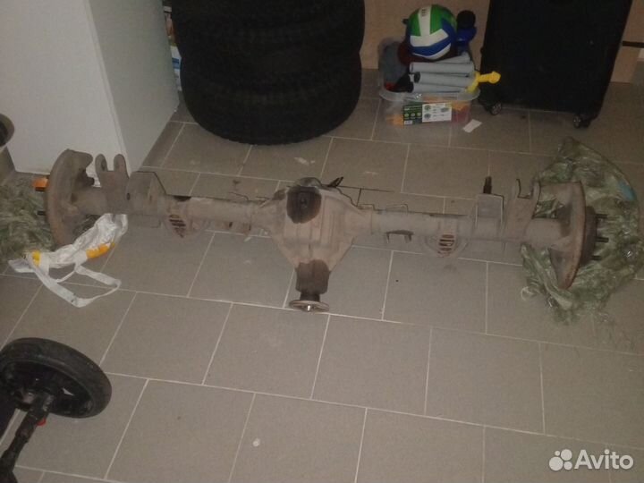 Задний мост kyron 4.55