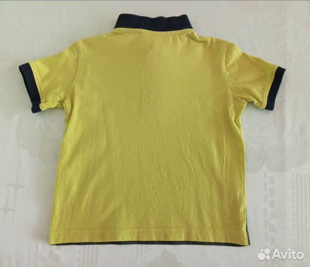 Рубашка с динозаврами для мальчика (рост 104 )