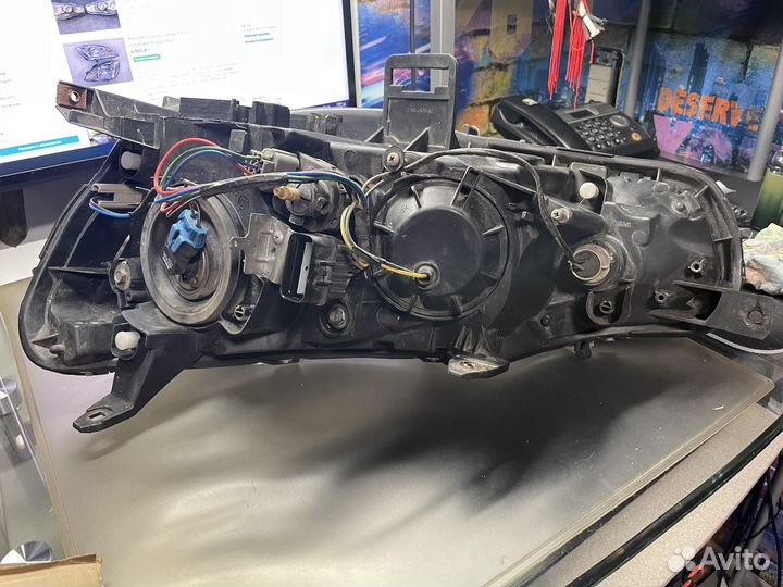 Фары на Lancer X галоген