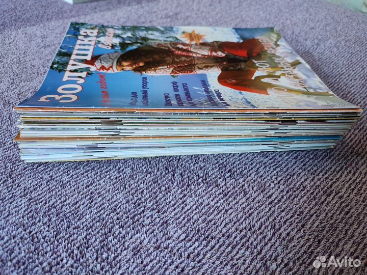 Журналы по вязанию Золушка 27 шт