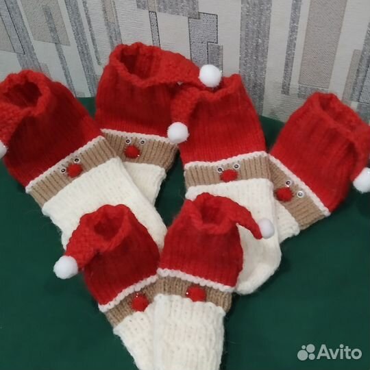 Новогодние носочки