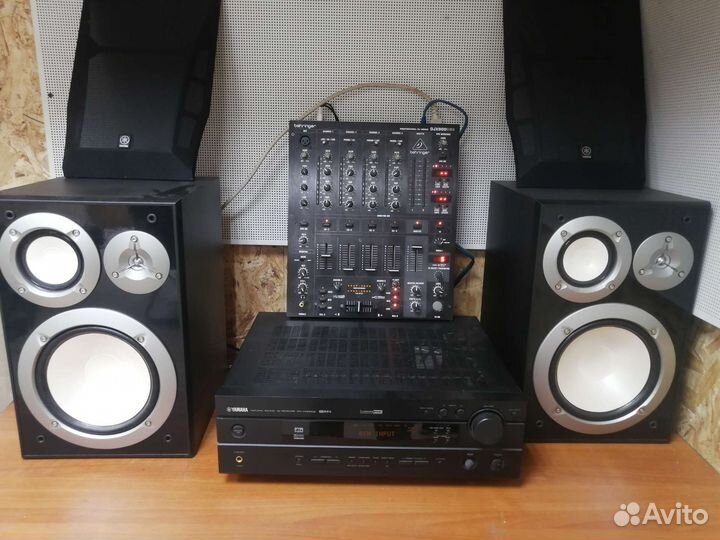 Ресивер+акустика yamaha
