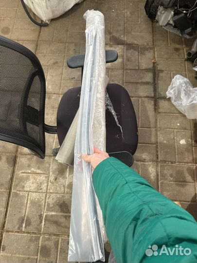 Молдинг стекла заднего левого Ниссан Кашкай j11