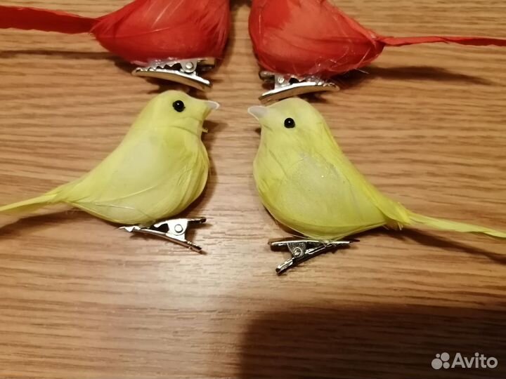 Декоративные птички