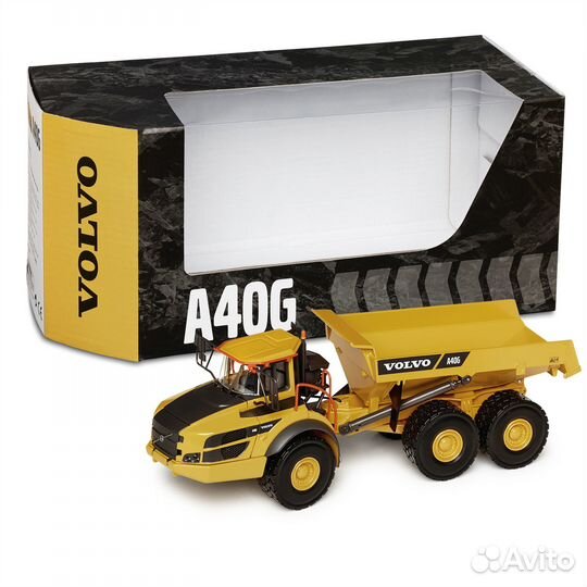 Модель сочленённого самосвала Volvo A40G, 1:50