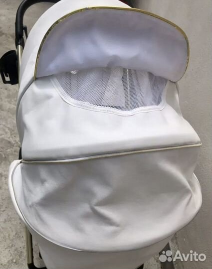 Коляска 2 в 1 эко кожа
