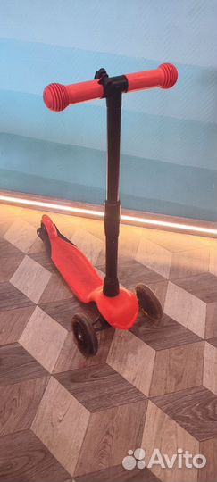 Самокат детский трехколесный бу