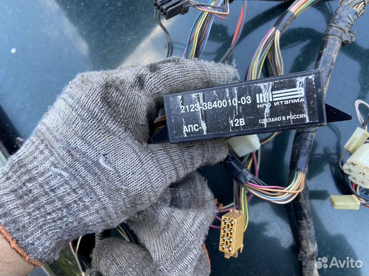 Проводка подпанельная калина 1