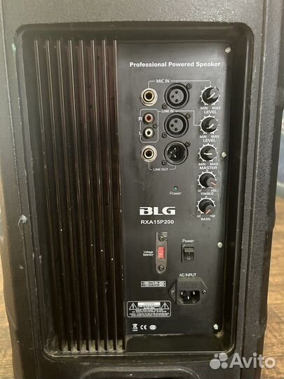 Активная акустика, колонка, сценический монитор