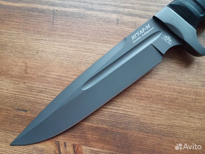 Нож Нокс Ягуар-М AUS8 TW black