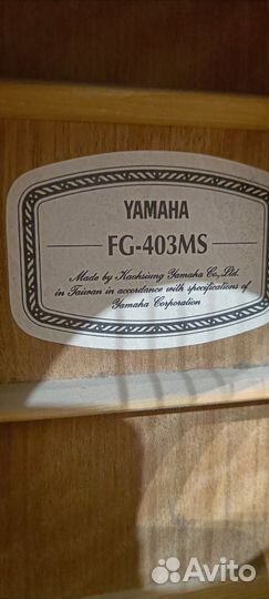 Yamaha FG -403MS