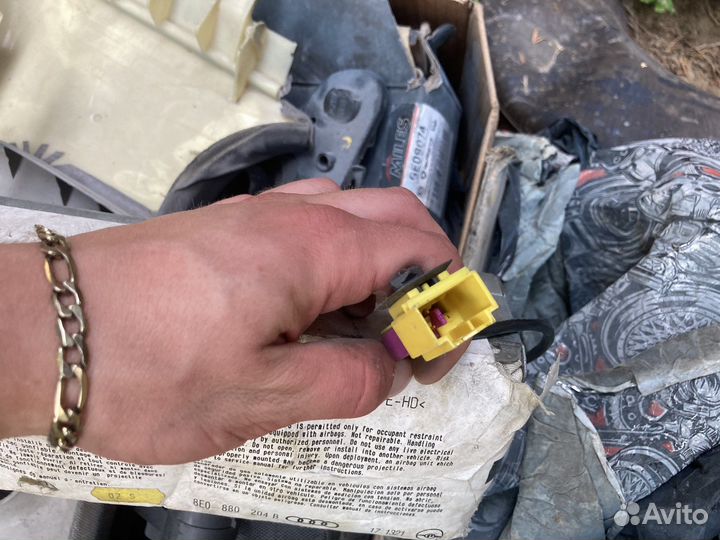 Подушка безопасности пассажира ауди а4 б6