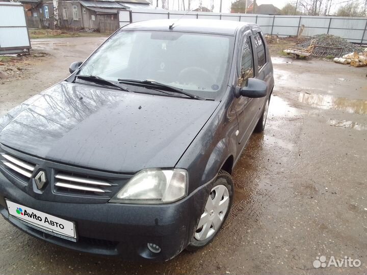 Renault Logan 1.6 МТ, 2008, 176 244 км