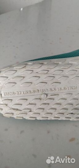 Коралловые тапочки декатлон детские 26-27 размер