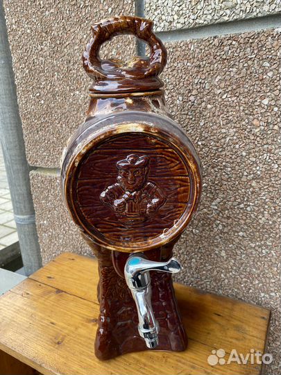 Пивной бочонок керамика